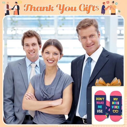 جوارب HAPPYPOP Boss Gifts Ideas Socks للسيدات - أفضل هدايا يوم الرئيس للنساء in Saudi Arabia
