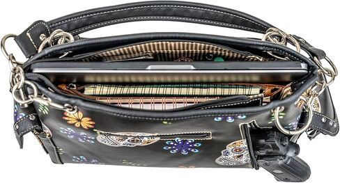 محفظة Briomhar Sugar Skull Goth للنساء - حقيبة يد مخفية ليوم الموتى in Kuwait