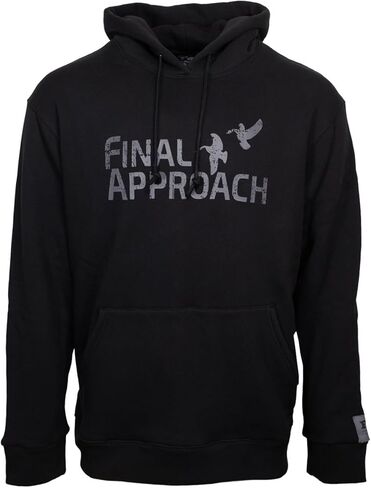 Final Approach Men's Heavyweight Knockout Cotton Hoodie Jacket in Kuwait