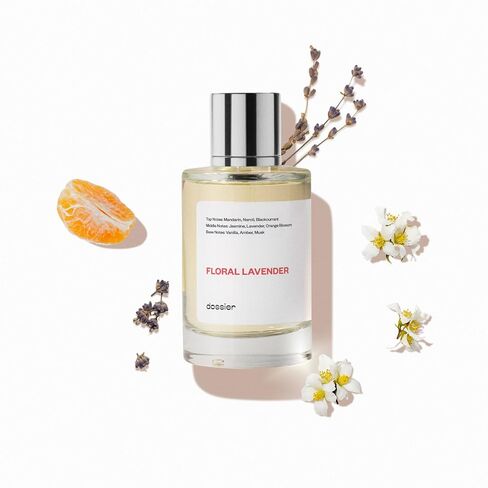 Dossier - Floral Lavender - Eau de Parfum - Inspired by YL's Libre - Perfume Luxury - Pure Infused - Paraben-Free - Vegan - For Women - Fragrance - 3.4 Fl 0z (Spray 100ml) in Kuwait
