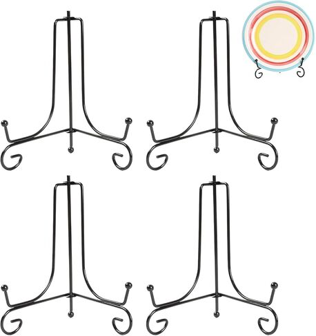 Plate Stands for Display Picture Frame Holder of Metal Small Easel Stand for Book in Saudi Arabia