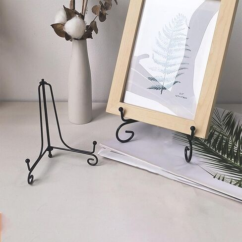 Plate Stands for Display Picture Frame Holder of Metal Small Easel Stand for Book in Saudi Arabia