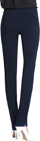 SLIM-SATION Pants For Women Slimming Tummy Control Wide Band Regular Length Pull-on Straight Leg Pant in Saudi Arabia