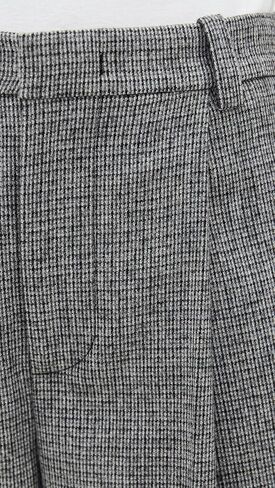 Vince Women's High Waist Roma Check Trousers in Saudi Arabia