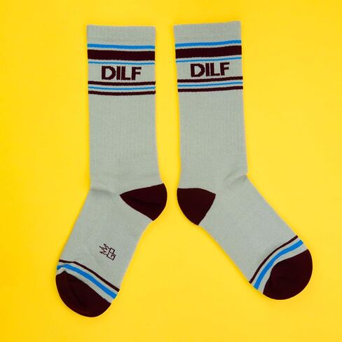 Gumball Poodle Novelty Gift Socks for Men, Women and Teens, Unisex Gym Crew Socks (Made in the USA) in Saudi Arabia