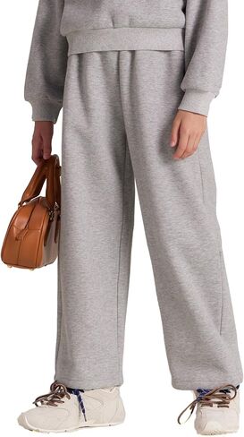 Girls sweater 2 Piece Outfits Fashion Long Sleeve Pullover and Pants 6-16years in Saudi Arabia