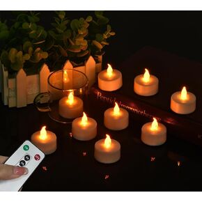 Flameless Battery Operated Flickering Candles:3PACK Red Real Wax Pillar Candle,Electric LED Candle with 10-Key Remote Control and 24 Hours Timer for Home Decoration Holiday Party in Saudi Arabia