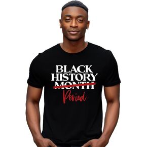MAIHUN Black History Month Shirt for Men African American Tshirt Black Pride Tee Top in Saudi Arabia