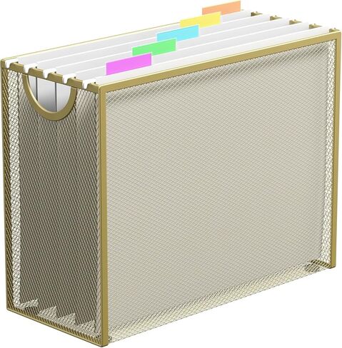 Sinboun Hanging File Filemister -Size -Size Holder Filder Consers Consers Consers Consers 5 Bolders - Meth Mesh Magazine Letter Cabinets File for Office Home School ، لا يوجد تجميع مطلوب in Kuwait