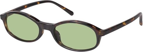 mosanana Trendy Rectangle Oval Sunglasses for Women Retro 90s Small Style MS52586 in Saudi Arabia