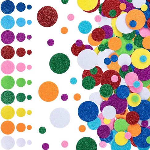 60pcs Mini Heart Foam Stickers, Glitter Heart Shaped Foam Holiday Stickers, Self Adhesive EVA Decals for Blackboards Scrapbooks Greeting Cards DIY Crafts Festival Decoration- Red & Pink & White in Saudi Arabia