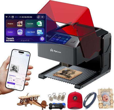 Algolaser Honeycomb Laser Bed - 370x370mm Honeycomb Working Table - Aluminum Honeycomb Panel for Laser Engraver - Laser Engraving Accessories - Laser Honeycomb Bed for Laser Engraver & Cutter Machine in Saudi Arabia