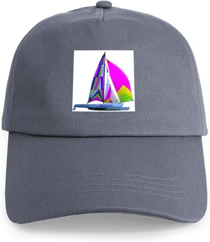 CafePress Hobie Cat Art Cap قبعة بيسبول قابلة للتعديل in Kuwait