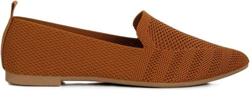 London Rag Akili Knit Textile Solid Flats in Saudi Arabia