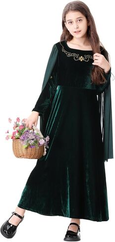 Medieval Renaissance Costume Girls Princess Fairy Custom Dress Party Cosplay in Saudi Arabia