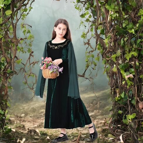 Medieval Renaissance Costume Girls Princess Fairy Custom Dress Party Cosplay in Saudi Arabia