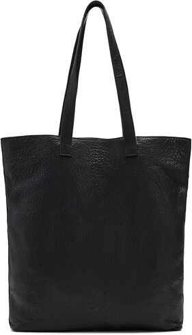 AllSaints Yuto Leather Tote, Black in Saudi Arabia