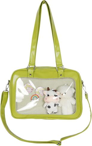 TTCAYU Ita Bag Crossbody kawaii Pin Display Bag with Insert Ita Messenger Bags Japanese Handbag Shoulder JK Purse for Girl in Saudi Arabia