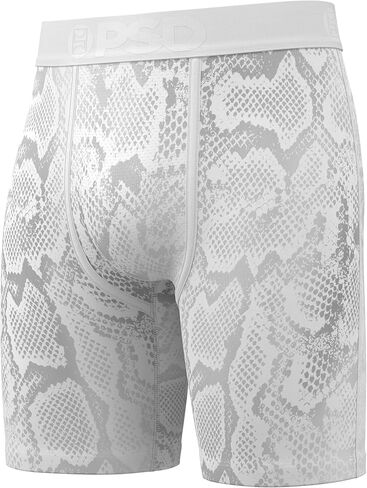 PSD Men's Silver Snake Boxer Brief, Multi, XL in Saudi Arabia