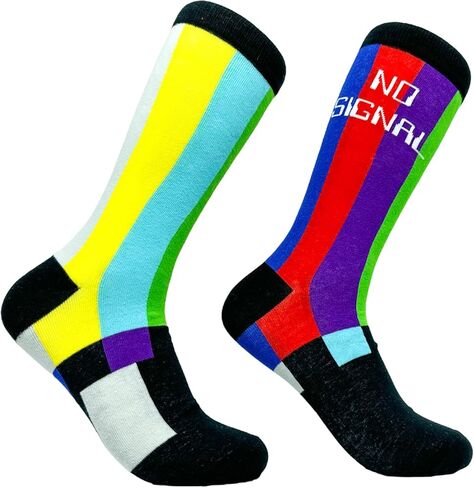 TrendWell Men's Funny Sarcastic Socks Humorous Introvert Retro Vintage Footwear in Saudi Arabia