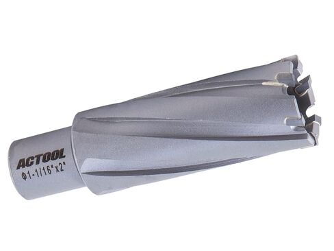ACTOOL 2-3/8 بوصة قطر × 2 بوصة عمق القطع من الكربيد TCT الحلقي مع ساق ويلدون 3/4 بوصة in Kuwait