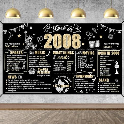 Large 30th Birthday Banner Backdrop Decorations for Men Women, Black Gold Back in 1995 Happy 30 Bday Sign Party Supplies, Thirty Birthday Photo Background Decor for Outdoor Indoor in Saudi Arabia