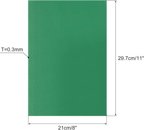 PATIKIL METALLIC FOIL BOHER CARD SCHETS ARTS & LANKS ، أنشطة الفصل الدراسي وصنع البطاقات 8 بوصة × 11 بوصة ، 92 رطل/250GSM ، الأزرق الفاتح ، حزمة 20 in Saudi Arabia
