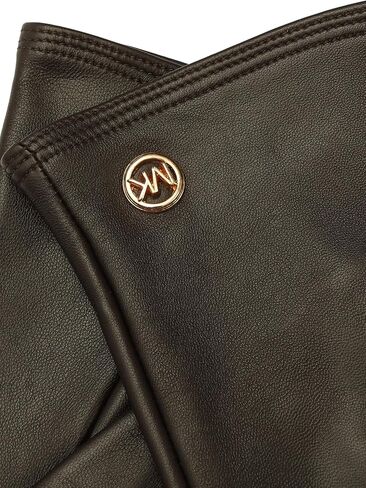 Michael Kors Women's Mini Empire Classic Leather Glove, Stylish Glove Set for All Weather in Saudi Arabia