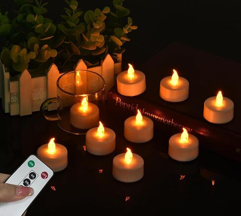 شموع وامضة تعمل بالبطارية عديمة اللهب: 3 عبوات من شمع عمود الشمع الحقيقي الأحمر، شمعة LED كهربائية مع جهاز تحكم عن بعد بـ 10 مفاتيح ومؤقت 24 ساعة لتزيين المنزل وحفلات العطلات in Saudi Arabia