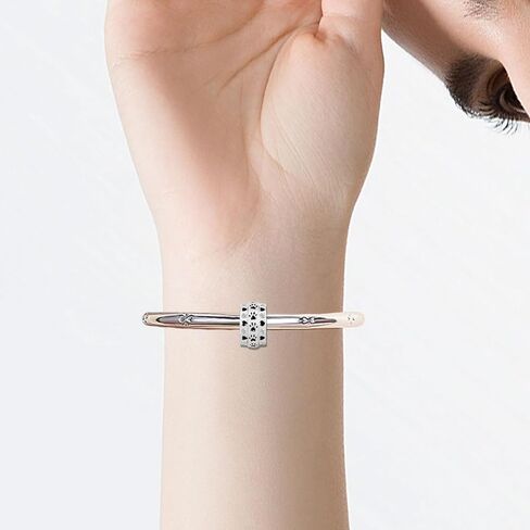 KunBead Dog Paw Prints Heart Love Bead Charms متوافقة مع سوار باندورا للنساء in Saudi Arabia