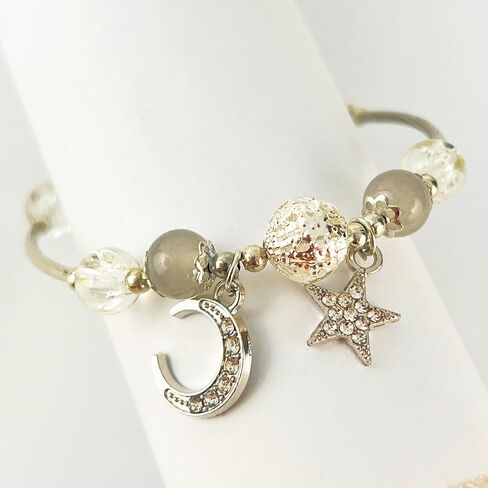 Lucky Bracelet for Women & Men, Cute Retro Synthetic Agate Beaded Jewelry, A Thoughtful Gift for Loved Ones in Saudi Arabia