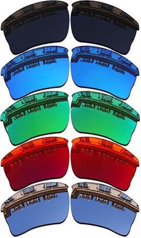 مجموعة Vonxyz مكونة من 5 عدسات بديلة لسترة Oakley Quarter Jacket OO9200 Sunglass Combo Pack in Saudi Arabia