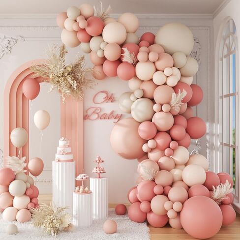 141pcs Dusty Blue Balloons, Dusty Blue Balloon Arch Kit with White Sand Balloons for Gender Reveal Baby Shower Birthday Party Decorations in Saudi Arabia