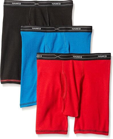 سراويل داخلية رجالي من Hanes TAGLESS® X-Temp مع حزام خصر مريح Flex® متنوع 2X 3 قطع in Kuwait