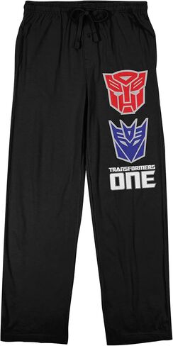 Transformers One Original Characters Men's Black Sleep Pajama Pants in Saudi Arabia
