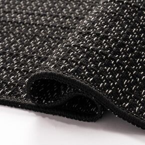 BESTSWEETIE 5'x7' Area Rug Machine Washable Hand Woven Low Pile Plain Pattern Non-Shedding Braided Rugs for Living Room Bedroom Office Dining Room Home Decor - Naturejute in Kuwait