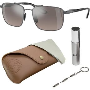 نظارات شمسية من مجموعة Ray-Ban RB3715M SCUDERIA FERRARI على شكل مربع للرجال والنساء مع مجموعة نظارات RAYBAN الرسمية in Kuwait