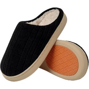 Cotton Slippers for Women Lightweight Memory Foam Indoor House Slippers Comfy Warm Slip-On House Shoes Bedroom Shoes with Non-Slip Rubber Sole in Saudi Arabia
