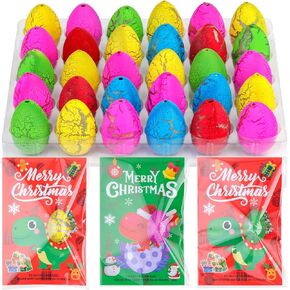 anphile valentines dinosaur pary favors ، 30 pack valentines بطاقات مع بيض الديناصورات التي تفقس ، هدايا عيد الحب للأطفال. in Kuwait