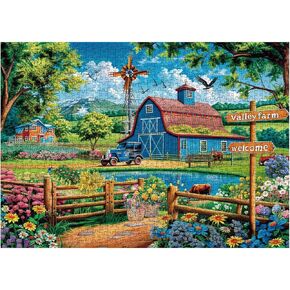 Italy Venice Landscape Puzzle 1000 Pieces for Adults, Europe Water City Jigsaw Puzzle, Sunset Cafe Travel Puzzle in Kuwait