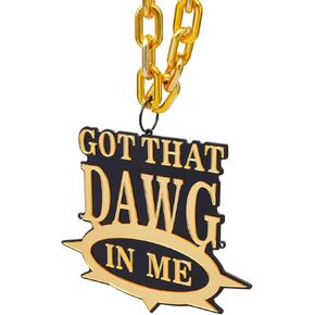 Got That Dawg In Me Chain Big Medal Necklace Award for Football MVP Necklace Sports Competitions Prize Gifts in Saudi Arabia