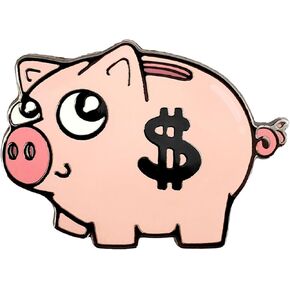 Kolorspun Piggy Bank Enamel Lapel Pin in Saudi Arabia