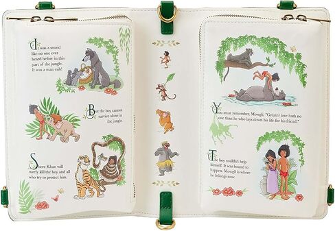حقيبة كروس من Loungefly Disney Jungle Book قابلة للتحويل in Kuwait