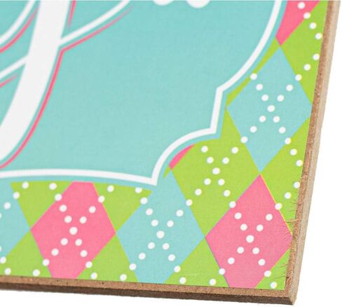لافتة خشبية Craig Bachman مقاس 12 بوصة: Hello Spring Flower - لافتة خشبية للترحيب بالربيع AP8494 in Saudi Arabia
