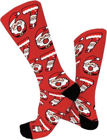 Fun Six Seven 6 7 Meme Design 6 7 Sock For Grandma in Saudi Arabia