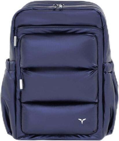 Medium Laptop Backpack for Women & Men, Travel Backpack with Padded Compartment Fit 14" Computer, Work Business Backpacks College Teacher Bags, Navy in Saudi Arabia