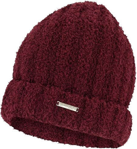 Spyder Womens Fuzzy Knit Ribbed Cuff Beanie in Saudi Arabia