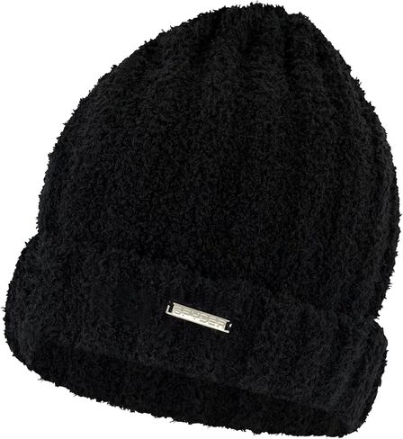 Spyder Womens Fuzzy Knit Ribbed Cuff Beanie in Saudi Arabia