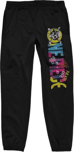 One Piece (Live Action) Live Action Series Logo on Black Adult Sleep Pant in Saudi Arabia
