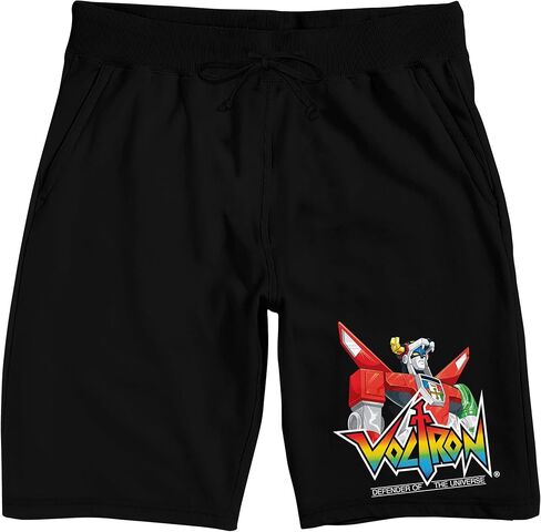 Voltron: Defender of the Universe (1984) Men's Black Sleep Pajama Shorts in Saudi Arabia